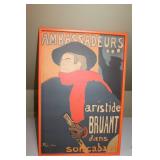 Vintage Framed Art Print - Ambassadeurs Aristide Bruant Dans Son Cabaret