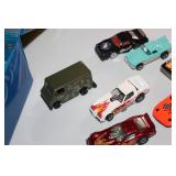 Collection of 22 Vintage Diecast Cars - Assorted Models