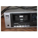 UltraX Stereo Cassette Deck with One Touch Recording System