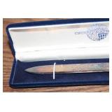 Orient Express Collection Silver Plated Bookmark in Box