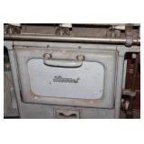 Vintage Stewart Cast Iron Kitchen Stove - Rustic White Finish