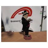 Vintage Wooden Butler Standee