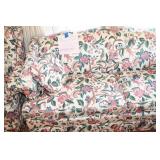 Vintage Floral Pattern Sofa and Armchair Set - Good Condition