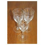 Collection of Crystal Glassware - Set of 12 Decorative Glasses