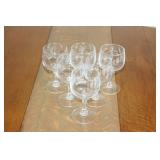 Collection of Crystal Glassware - Set of 12 Decorative Glasses