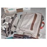 Assortment of 3 Briefcases and 2 Duffel Bags - Variety of Styles