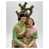 Vintage STAFFORDSHIRE Prince with Lady - England