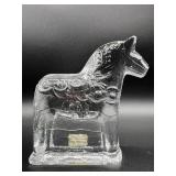 LINDSHAMMAR Art Glass Dala Horse - Sweden