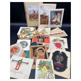 Vintage Antique Ephemera Paper - Christmas and More!