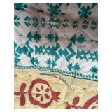 SUNDANCE Cotton Boho Quilt Bedding with 2 Shams - Queen