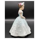 ROYAL DOULTON - The Bridesmaid and The Little Bridesmaid Figurines