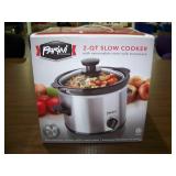 Parini Cookware 2-Quart Slow Cooker / Crock Pot Kitchen Appliance