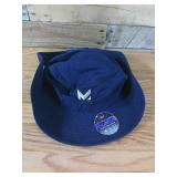 MISSION Cooling Bucket Hat - Unisex Wide-Brim Hat-Navy