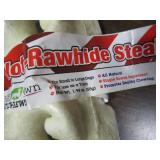 Lot of 2 NOT RAWHIDE BEEF SNOUT XL