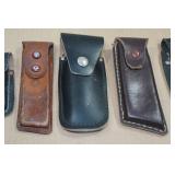 Assorted Leather Cases