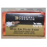 10 Federal Mag-Shok 20 Gauge 3" 5 Shot Shotshells