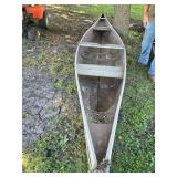 Sears Roebuck Canoe Model 61025 - Capacity for 600 lbs - Will Need Patches Checked and Possibly Repaired  - Item is Off Site in SVEA See Desc