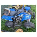 Yamaha Quad ATV for Parts or Repair - Blue - Item is Off Site in SVEA See Desc