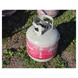 Used Propane Tank with Valve - 20 lb - Item is Off Site in SVEA See Desc