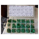 Assortment of O-Rings - Multiple Sizes and Colors