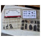 Assortment of Small Engine Intake Gasket Set - Various Sizes and Shapes