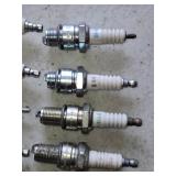 Group of 13 Spark Plugs - Various Types See Pics and Description