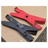 Lot of 4 Snapper Lawnmower Blades - Model 24868