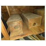 Live Trap and 3 Wooden boxes for Rat Traps