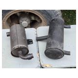 Group of 2 Used Mufflers