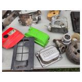 Assortment of Used Small Engine Parts and Components