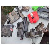 Assortment of Used Small Engine Parts and Components