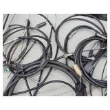 Group of Throttle and Other Cables - Assorted Sizes and Types