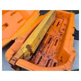 Used Yellow Chainsaw Case - Crafted for Durability