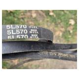 Assortment of Drive Belts - Various Sizes and Models