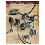 Assortment of 10 Used Small Engine Coils -  - Mostly Used