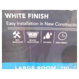 Hampton Bay 110 CFM Ceiling Mount Room Side Installation Quick Connect Bathroom Exhaust Fan, ENERGY STAR