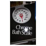 New Health  O- Meter Chrome Bath Scale.