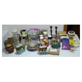 Huge Lot of Candles and Candle Making Supplies and More.