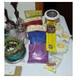 Huge Lot of Candles and Candle Making Supplies and More.