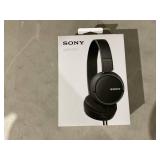 Sony - ZX Series Wired On-Ear Headphones - Black