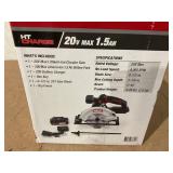 Hyper Tough 20V Max Lithium-ion Cordless 6-1/2 inch Circular Saw with 1.5Ah Lithium-ion Battery, Charger