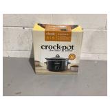 Crock-Pot 4-Quart Manual Slow Cooker, Black