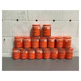 LOT OF 17 Cantu Natural Hair Coconut Curling Cream with Shea Butter-25 Ounce