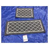 2PCS BEQHAUSE-Kitchen-Rugs-Non-Slip-Kitchen-Mats-for-Floor Machine Washable Kitchen Mats