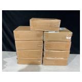 LOT OF 9 Boxes of 2 Pocket Plastic Folder - up&up