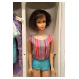 Vintage Barbie & Francie Fashion Case with Clothing - 1960s