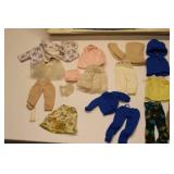 Vintage Barbie & Francie Fashion Case with Clothing - 1960s