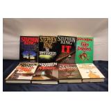 Collection of 8 Stephen King Novels - Includes IT, Misery, and The Eyes of the Dragon