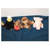 Group of Ty Beanie Babies - Collection of Plush Animals