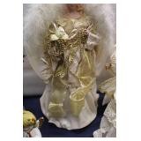 Collection of 8 Decorative Angel Figurines - Assorted Styles